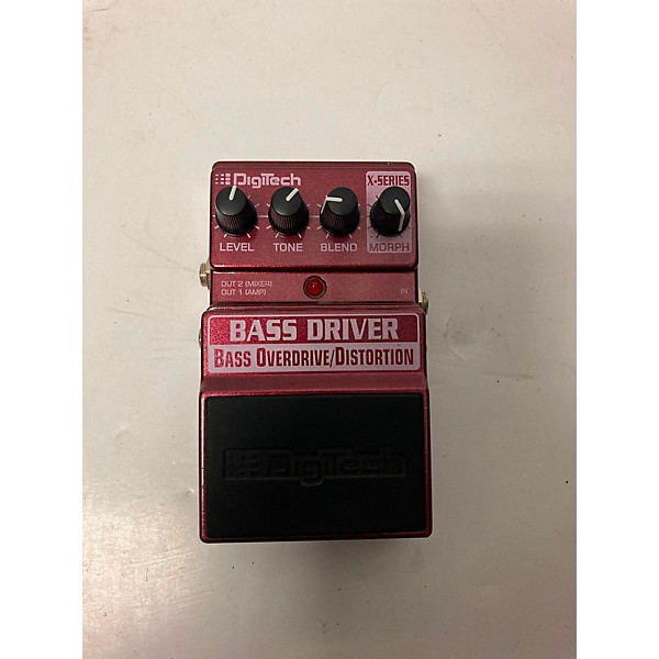 Used DigiTech Used DigiTech BASS DRIVER OVERDRIVE/DISTORTION Bass Effect Pedal