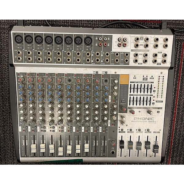 Used Phonic Used Phonic Powerpod 1860 II Powered Mixer