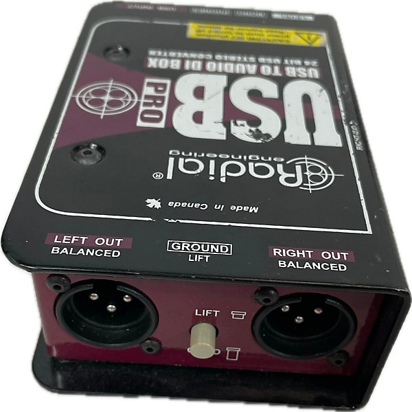 Used Radial Engineering Usb Pro Direct Box