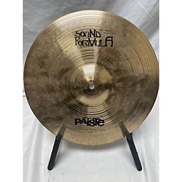 Used Paiste Used Paiste 14in Sound Formula Medium Heavy Hi-Hat Pair Cymbal