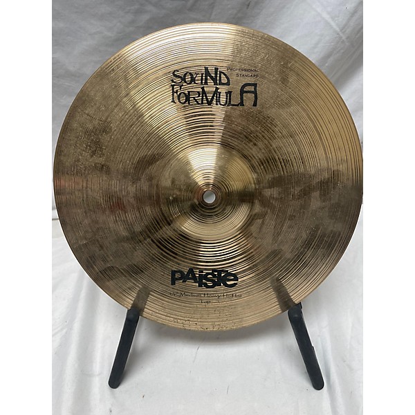 Used Paiste Used Paiste 14in Sound Formula Medium Heavy Hi-Hat Pair Cymbal