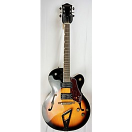 Used Gretsch Guitars Used Gretsch Guitars G2420T Streamliner 2 Tone Sunburst Hollow Body Electric Guitar