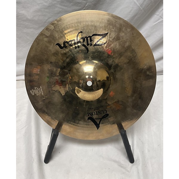 Used Zildjian 14in A Custom Hi Hat Pair Cymbal