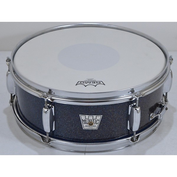 Used Majestic Used Majestic 5X14 SEMIPRO Drum Blue Sapphire