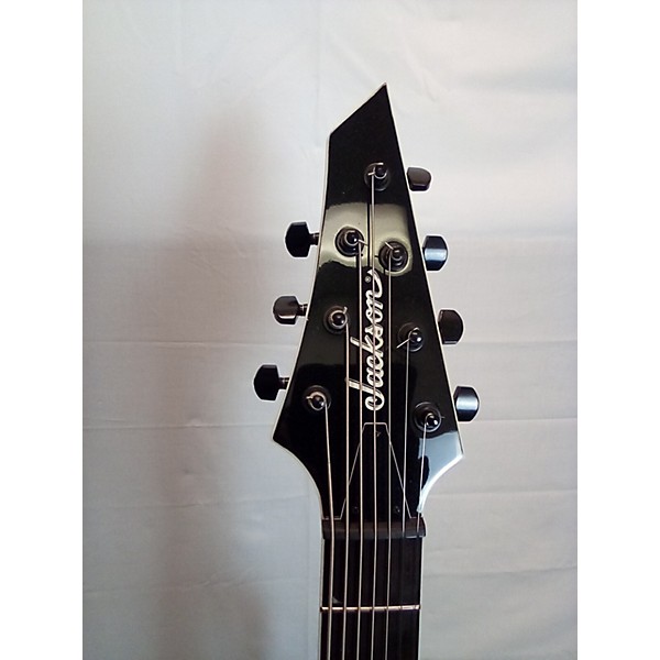 Used Jackson Used Jackson JS32-7 Dinky DKA 7 String Transparent Black Burst Solid Body Electric Guitar