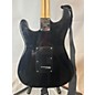 Used Used Fender American QMT Strat HSS Pale Moon Trans Black Pale Moon Solid Body Electric Guitar