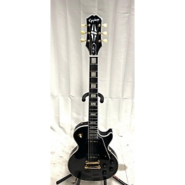 Used Epiphone Used Epiphone Les Paul Custom P90 Black Solid Body Electric Guitar