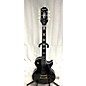 Used Epiphone Used Epiphone Les Paul Custom P90 Black Solid Body Electric Guitar thumbnail