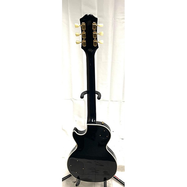 Used Epiphone Used Epiphone Les Paul Custom P90 Black Solid Body Electric Guitar