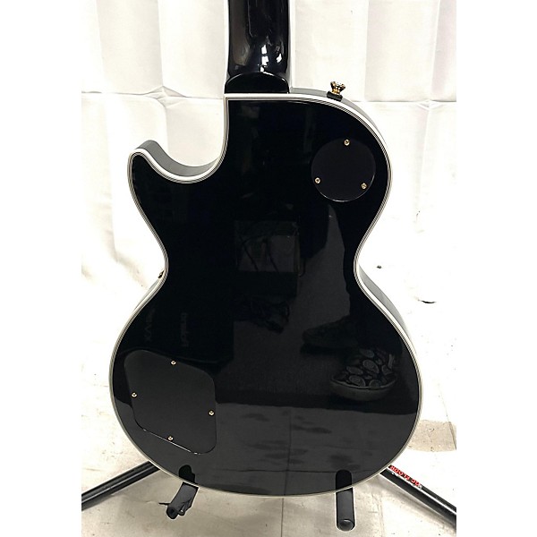 Used Epiphone Used Epiphone Les Paul Custom P90 Black Solid Body Electric Guitar