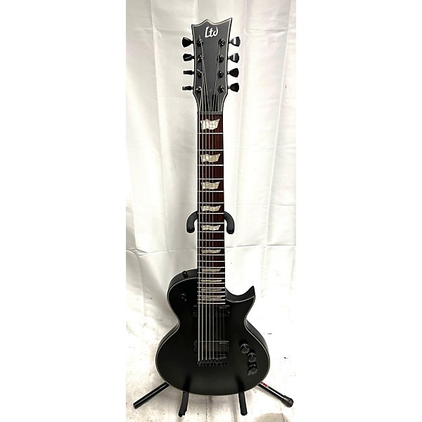 Used ESP Used ESP LTD EC258 Black Solid Body Electric Guitar