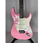 Used Squier Used Squier Bullet Stratocaster Pink Solid Body Electric Guitar thumbnail