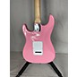 Used Squier Used Squier Bullet Stratocaster Pink Solid Body Electric Guitar