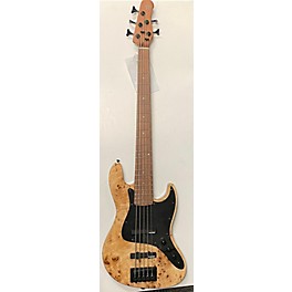 Used Michael Kelly CUSTOM COLLECTION ELEMENT 5R NATURAL BURL Electric Bass Guitar