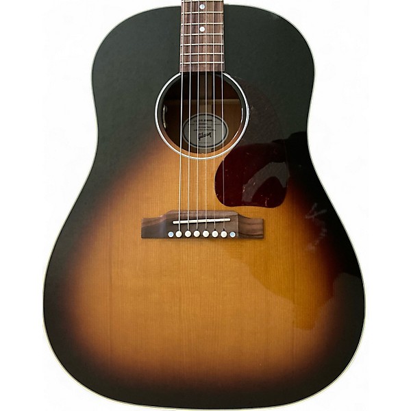 Used Gibson J45 Standard Vintage Sunburst Acoustic Electric Guitar