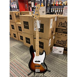 Used Squier Used Squier Affinity Jazz Bass 2 Color Sunburst Electric Bass Guitar