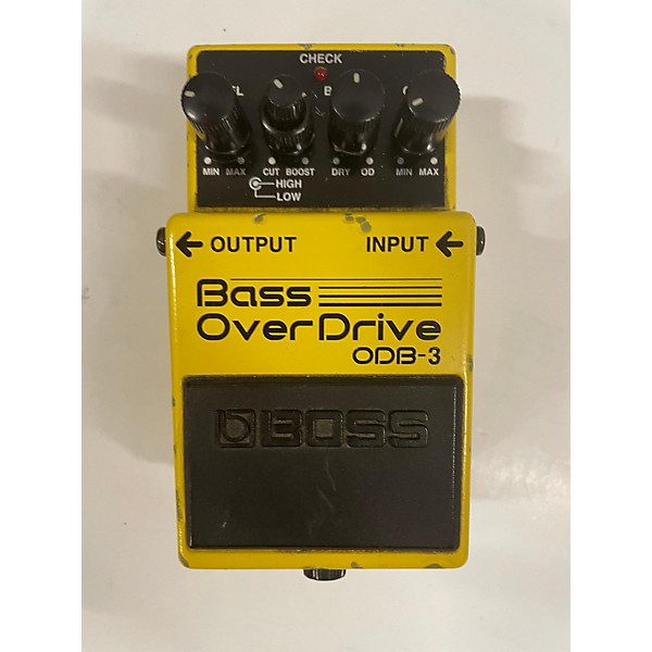 Used BOSS Used BOSS ODB3 Bass Overdrive Bass Effect Pedal