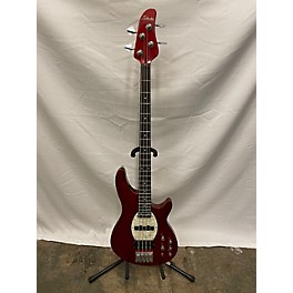 Used Schecter Guitar Research Used Schecter Guitar Research Diamond Series CV4 Red Electric Bass Guitar