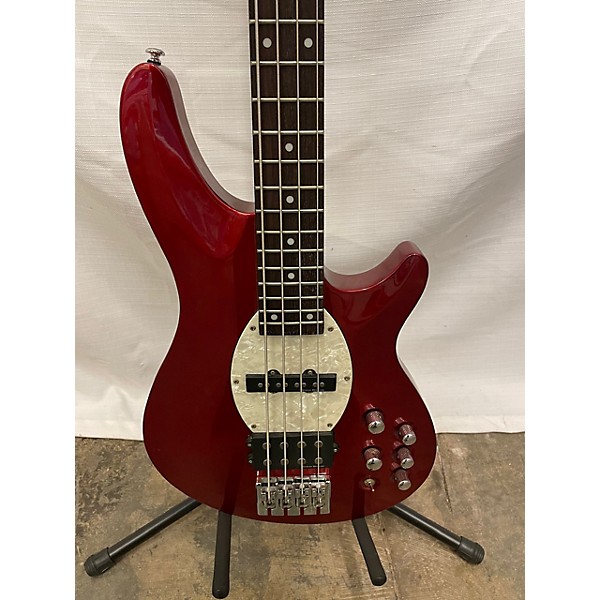 Used Schecter Guitar Research Used Schecter Guitar Research Diamond Series CV4 Red Electric Bass Guitar