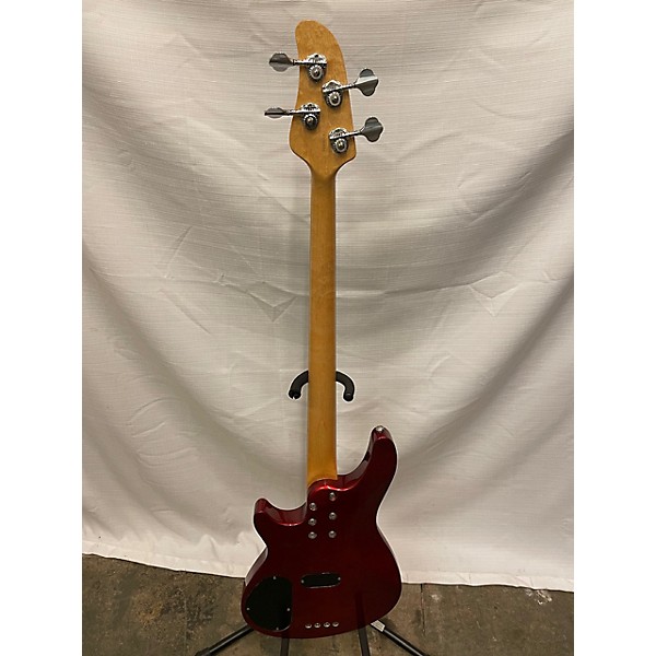 Used Schecter Guitar Research Used Schecter Guitar Research Diamond Series CV4 Red Electric Bass Guitar