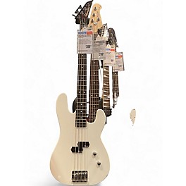 Used Charvette By Charvel Charvette 400 White Electric Bass Guitar