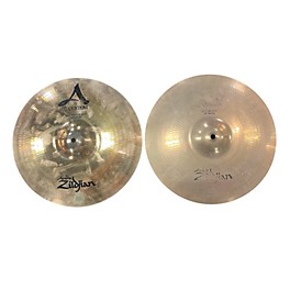 Used Zildjian Used Zildjian 14in A Custom Hi Hat Pair Cymbal