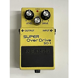 Used BOSS Used BOSS SD1 Super Overdrive Effect Pedal