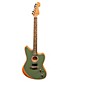 Used Fender Used Fender Acoustasonic Jazzmaster Green Bronze Acoustic Electric Guitar thumbnail