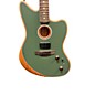 Used Fender Used Fender Acoustasonic Jazzmaster Green Bronze Acoustic Electric Guitar