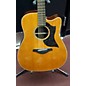 Used Yamaha A1R Vintage Natural Acoustic Electric Guitar