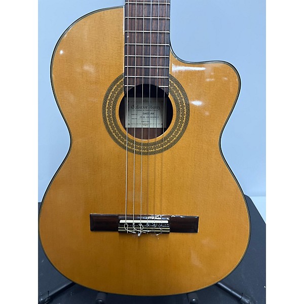 Used Ibanez GA6CE Natural Classical Acoustic Electric Guitar