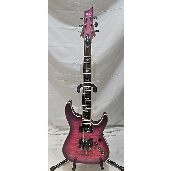 Used Schecter Guitar Research Used Schecter Guitar Research Omen Extreme 6 Pink Solid Body Electric Guitar