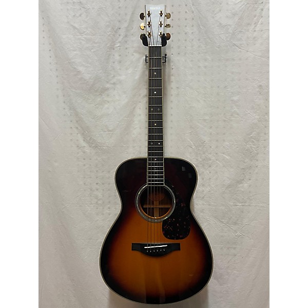 Used Yamaha Used Yamaha LS16 3 Color Sunburst Acoustic Electric Guitar