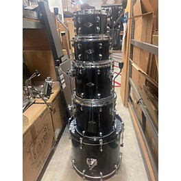 Used Fender Used TAMA 5 piece Starclassic Birch Bubinga Black Clouds And Silver Lining Drum Kit