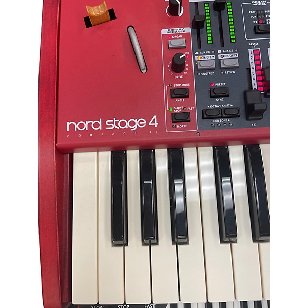 Used Nord Used Nord Stage 4 Compact 76 Keyboard Workstation