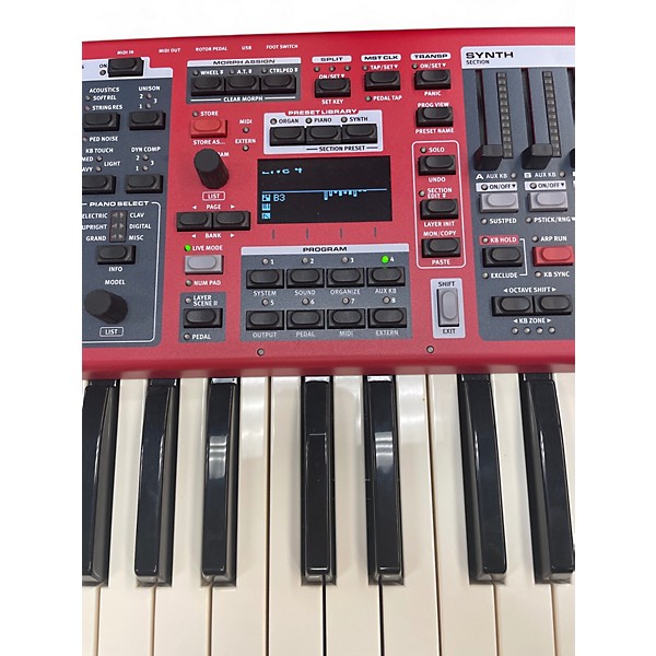 Used Nord Used Nord Stage 4 Compact 76 Keyboard Workstation