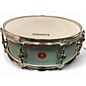 Used Sugar Percussion 14X5 Painted Poplar Porsche Blue Drum