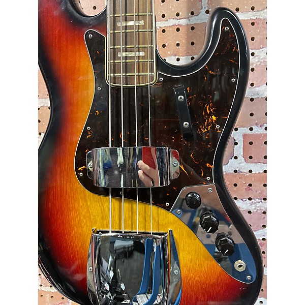 Used El Degas Used EL DEGAS J BASS CLONE 2 Color Sunburst Electric Bass Guitar