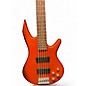 Used Ibanez Used Ibanez GSR205 5 String Metallic Orange Electric Bass Guitar