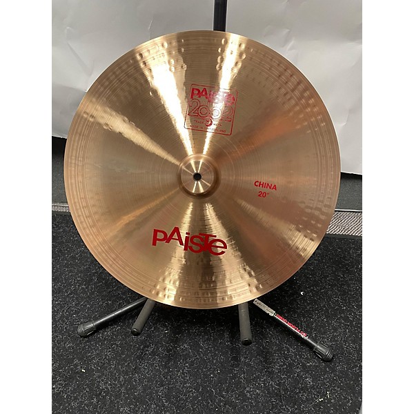 Used Paiste Used Paiste 20in 2002 China Cymbal