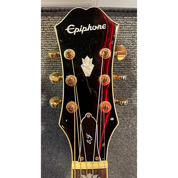 Used Epiphone Used Epiphone EJ200CE Vintage Sunburst Acoustic Electric Guitar