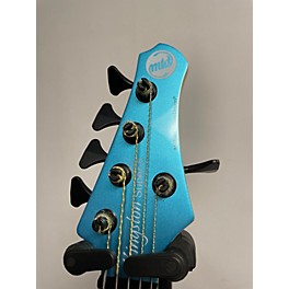 Used Kingston Used Kingston Super-5 Blue Electric Bass Guitar