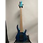 Used Kingston Used Kingston Super-5 Blue Electric Bass Guitar