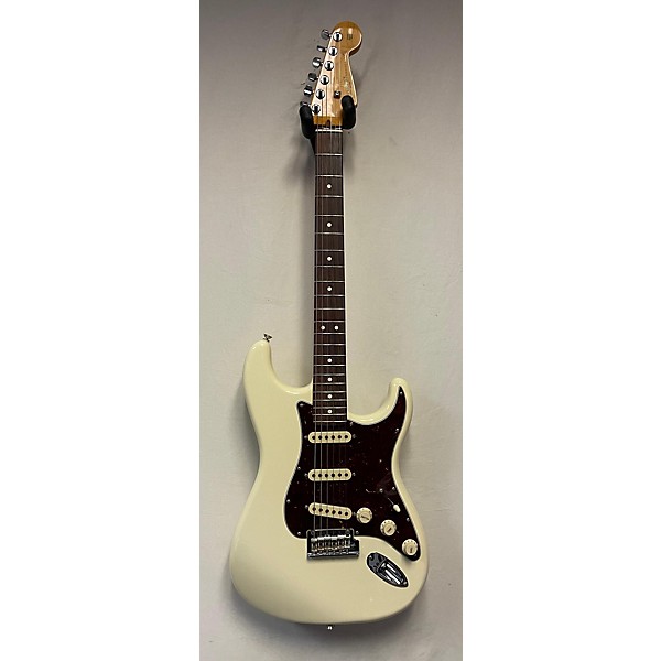 Used 2021 Fender American Professional II Stratocaster Olympic White Solid Body Electric Guitar