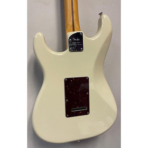 Used 2021 Fender American Professional II Stratocaster Olympic White Solid Body Electric Guitar