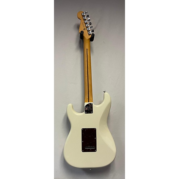 Used 2021 Fender American Professional II Stratocaster Olympic White Solid Body Electric Guitar