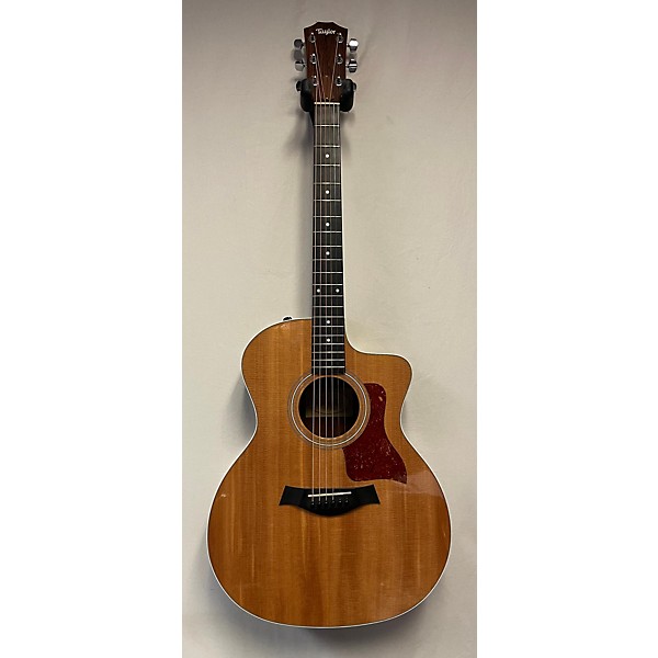 Used Taylor Used 2010 Taylor 214ce Natural Acoustic Electric Guitar