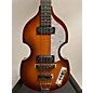 Used Hofner Used Hofner B-bass Hi-series 2 Tone Sunburst Electric Bass Guitar