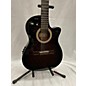 Used Ibanez Used Ibanez Ga35tce Dark Vintage Sunburst Classical Acoustic Electric Guitar