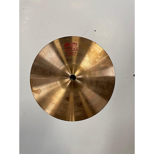 Used Paiste Used  Paiste 8in 2002 Accent 8"